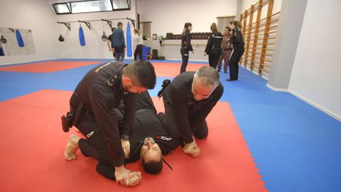 Unos 40 polic�as se han inscrito para esta formaci�n en Lugo, realizada viernes y s�bado