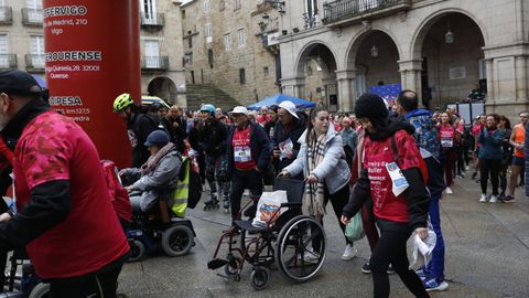 A carreira ti�a un circuito inclusivo de un quil�metro