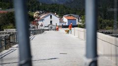 El puente medieval de Pontenafonso fue objeto de trabajos de restauracin.