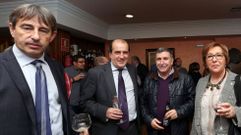 Augusto P�rez y Manuel Ruiz, en el centro