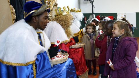 Festival de navidad en los  colegios del Barbanza, Muros y Noia