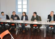 Crespo Iglesias, durante la presentaci�n del estudio ayer en Lugo.