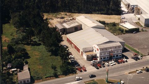 Talleres de Jos� Ram�n Franco (Grupo Intaf) en 1996, en Nar�n