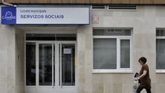 La oficina municipal de Servicios Sociales de Cambre en una fotograf�a de archivo