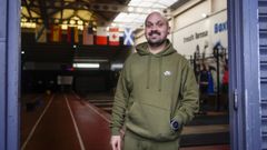 Christian, en el Box 001 de Oira