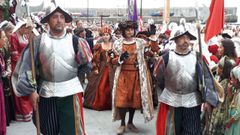 Carlos V desembarca en Tazones