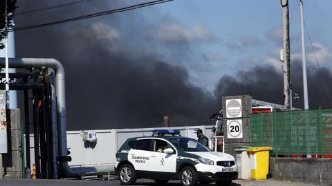 Incendio en las instalaciones de Jealsa