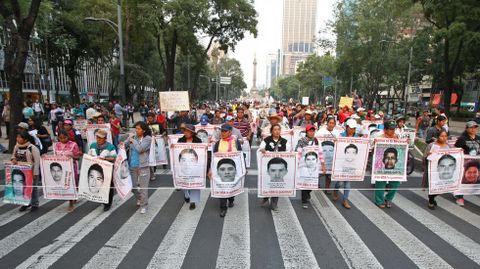 Manifestaci�n de los padres de los estudiantes