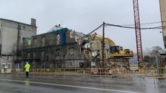 El derribo de la Casa da Botica se realiz� el pasado 26 de enero 