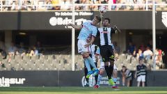 Partido del Celta B en Cartagonova en el 2018