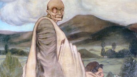 �Cami�o da festa de Guadalupe� (1913) de Castelao