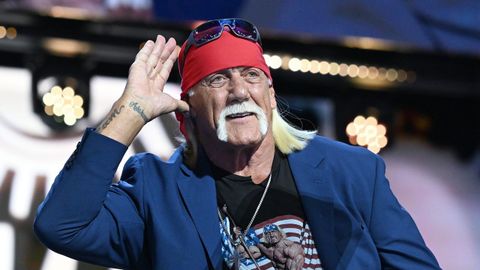 Hulk Hogan en la convencin nacional del Partido Republicano del ao pasado