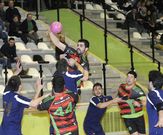 Partido en el Arena de la pasada temporada ante el Luceros. 