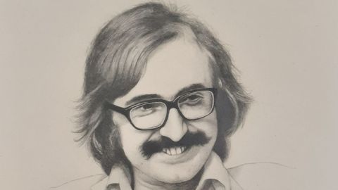 Retrato del mdico Francisco Moreda, fallecido a principios del 2021