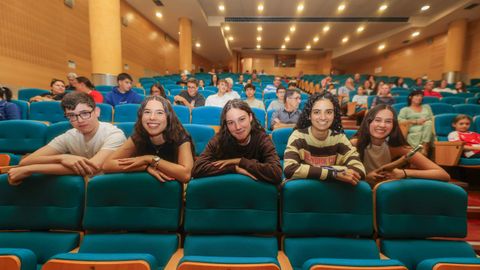Presentaci�n del nuevo curso en el conservatorio de Carballo