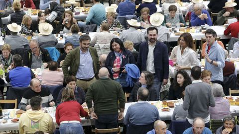 Representantes del PP local y autonómico