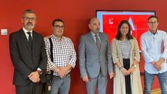 Reuni�n de los empresarios de San Cibrao con el Consorcio de la Zona Franca de Vigo