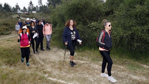 Andaina solidaria Congalsa POR EL MONTE DE A CUROTA