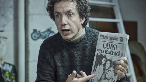 Vito Sanz interpreta a Jorge, uno de los secuestradores de Quini