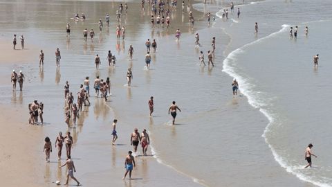 Jornada de calor en A Coru�a
