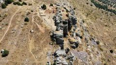 El yacimiento de La Chorrera, en la sierra de Los Y�benes en Toledo
