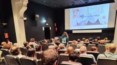 Imagen de archivo de una proyeccin de Animaccin la pasada edicin