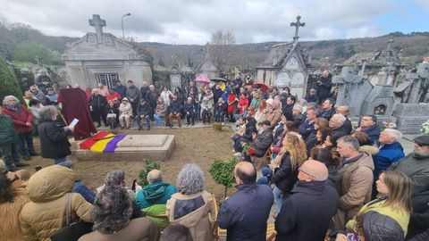 Inauguracin del Memorial dos 90 en San Breixo de Celanova