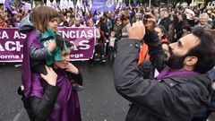 Manifestaci�n en A Coru�a