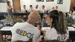 Cata de vinos en la feria de Colados en Bolmente