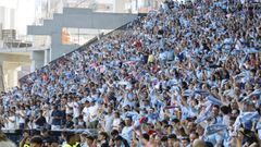 Aficionados del Celta Fortuna, en un partido del �playoff� de ascenso a Segunda.