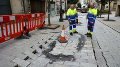 El impacto del tren de borrascas en la r�a