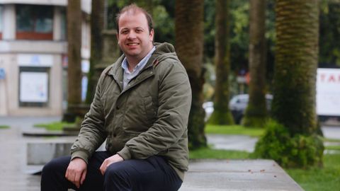 Manuel Fari�a, portavoz del BNG en Caldas de Reis