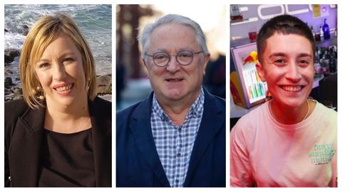 Roc�o Leira, Ricardo Garc�a Mira y Sara Pose