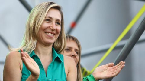 La l&iacute;der del Partido de los Trabajadores Socialistas de Argentina, Myriam Bregman.