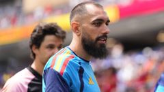 El gallego Borja Iglesias, durante el Mundial de Estados Unidos, M�xico y Canad�.