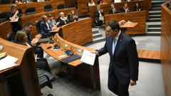 El presidente del Principado, Adri�n Barb�n