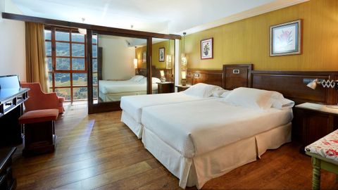 Una de las 18 habitaciones de La Rectoral, que ser�n redecoradas