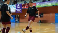 Laura Barranco, con la seleccin murciana.
