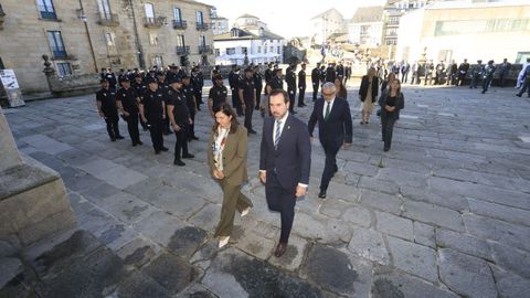 Fiesta de la Polic�a Nacional en Lugo, acto en la Catedral