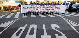 <span lang= es-es >Recrudecimiento de las protestas</span>. El comit� de empresa asegura que ante la postura inamovible de General Dynamics no descartan un encierro indefinido. Recuerdan que en anteriores conflictos llegaron a permanecer 138 para defender la viabilidad de la factor�a.