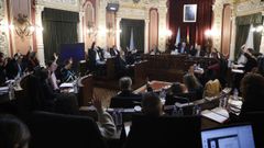 El pleno municipal no debati� ninguna propuesta del gobierno, solo mociones de la oposici�n.