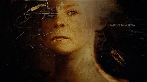 El retrato de Carol toma como punto de partida toma como punto de partida La Seora Sabasa Garca, de Goya (Galera Nacional de Arte, en Washington D.C.)