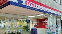 Agencia inmobiliaria en Oporto.