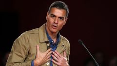 ,Sanchez, durante la presentaci�n de la candidatura del socialista Alfredo Retortillo para el ayuntamiento vizca�no de Barakaldo