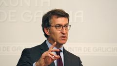 Feijoo habl� del hospital de Ver�n este jueves tras el Consello de la Xunta