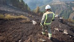 Controlado un incendio en Son, en Navia de Suarna