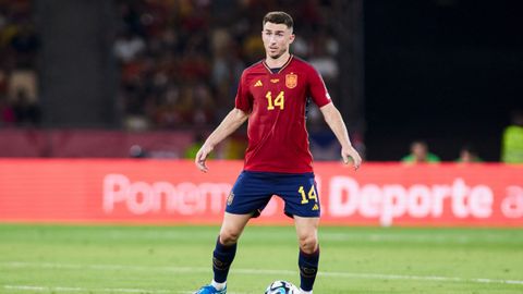 Aymeric Laporte.Aymeric Laporte con España