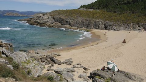 Playa de O Dique, en Porto do Son