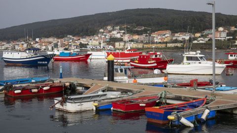 El puerto de Corcubi�n