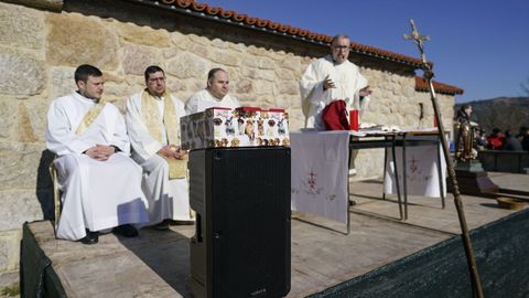Despu�s de la misa fue la bendici�n de las mascotas
